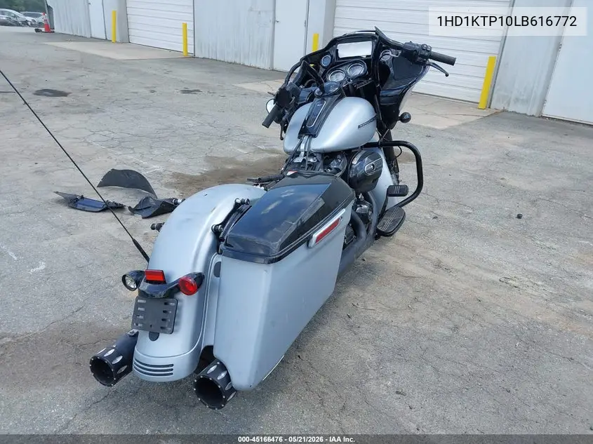 2020 Harley-Davidson Fltrxs VIN: 1HD1KTP10LB616772 Lot: 45166476