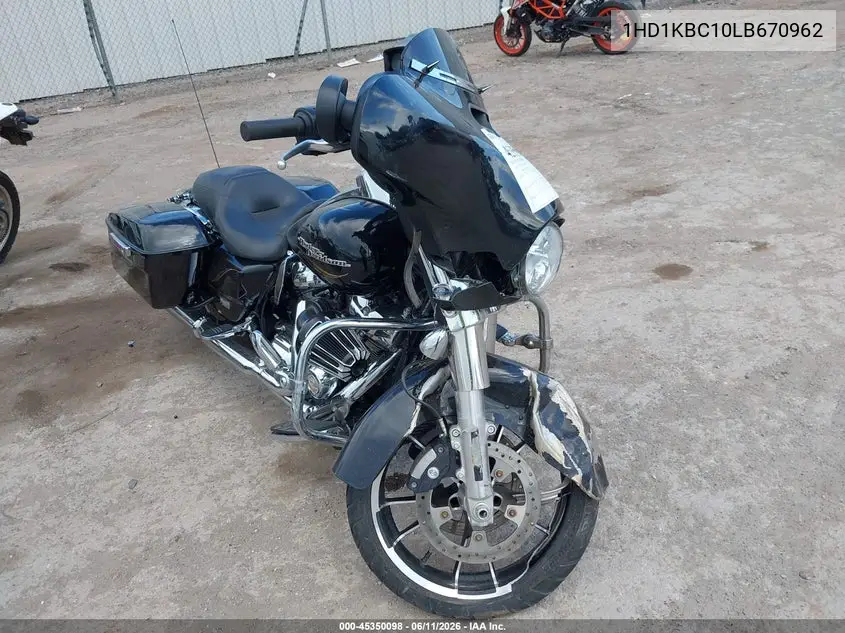 2020 Harley-Davidson Flhx VIN: 1HD1KBC10LB670962 Lot: 45350098