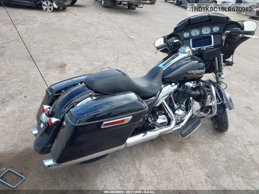 2020 Harley-Davidson Flhx VIN: 1HD1KBC10LB670962 Lot: 45350098