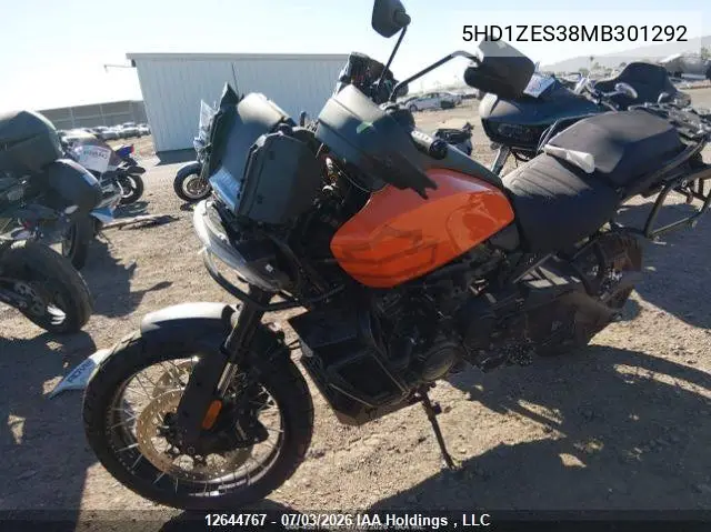 2021 Harley-Davidson Ra1250 S VIN: 5HD1ZES38MB301292 Lot: 12644767
