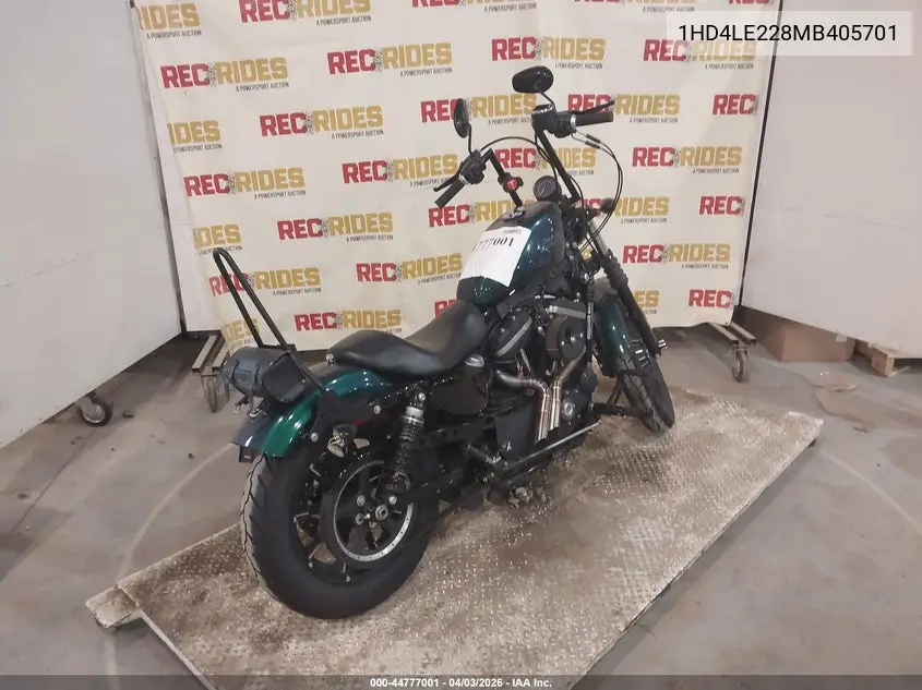 2021 Harley-Davidson Xl883 N VIN: 1HD4LE228MB405701 Lot: 44777001