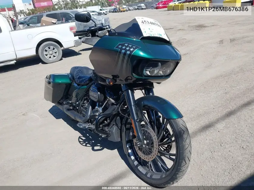 2021 Harley-Davidson Fltrxs VIN: 1HD1KTP26MB676386 Lot: 45348550