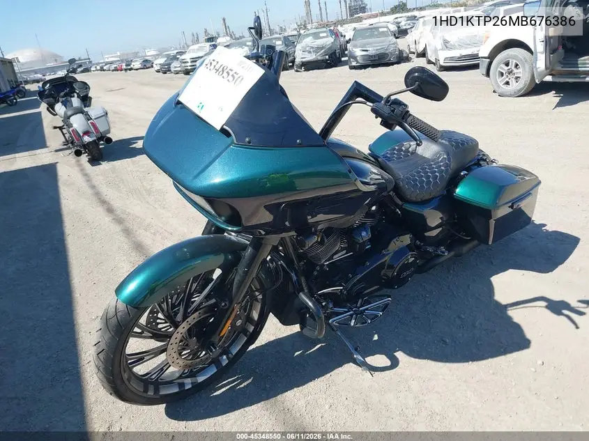 2021 Harley-Davidson Fltrxs VIN: 1HD1KTP26MB676386 Lot: 45348550