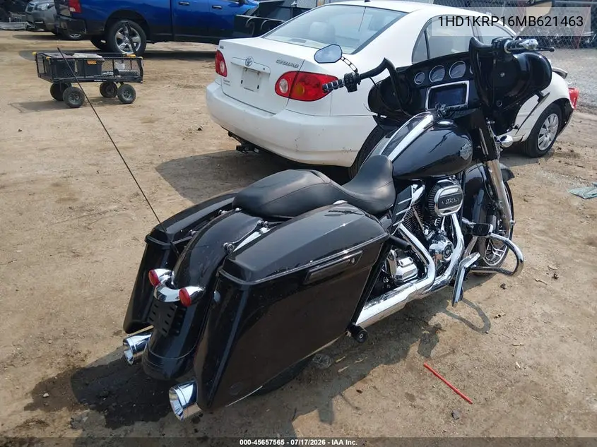 2021 Harley-Davidson Flhxs VIN: 1HD1KRP16MB621463 Lot: 45657565