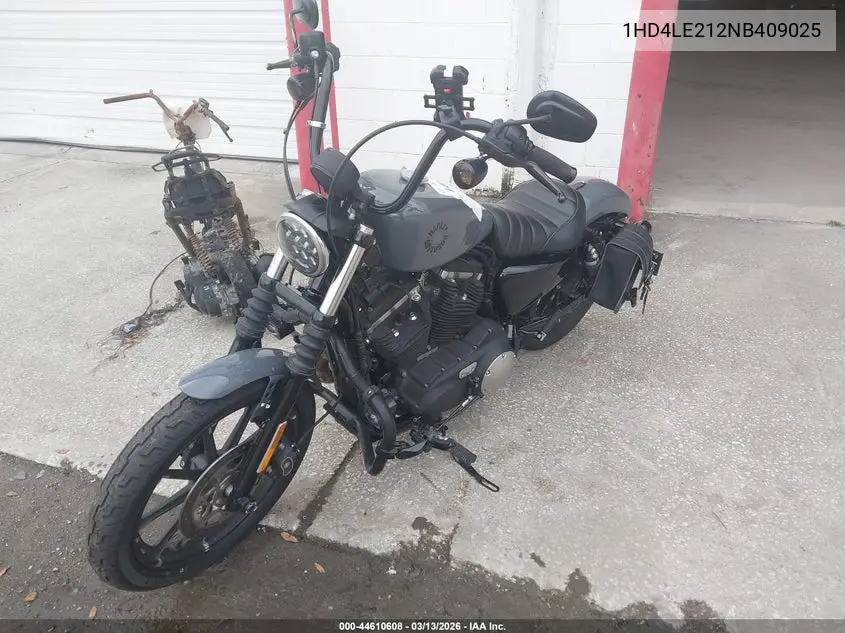 2022 Harley-Davidson Xl883 N VIN: 1HD4LE212NB409025 Lot: 44610608