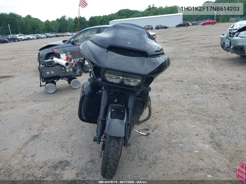 2022 Harley-Davidson Fltrk VIN: 1HD1KZF17NB614203 Lot: 45376779