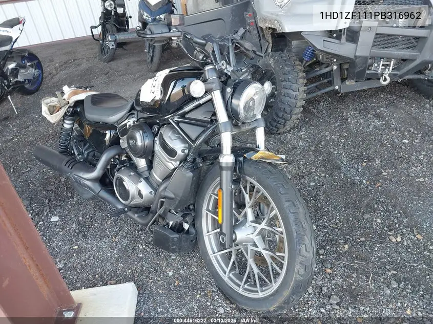 2023 Harley-Davidson Rh975 S VIN: 1HD1ZF111PB316962 Lot: 44616222