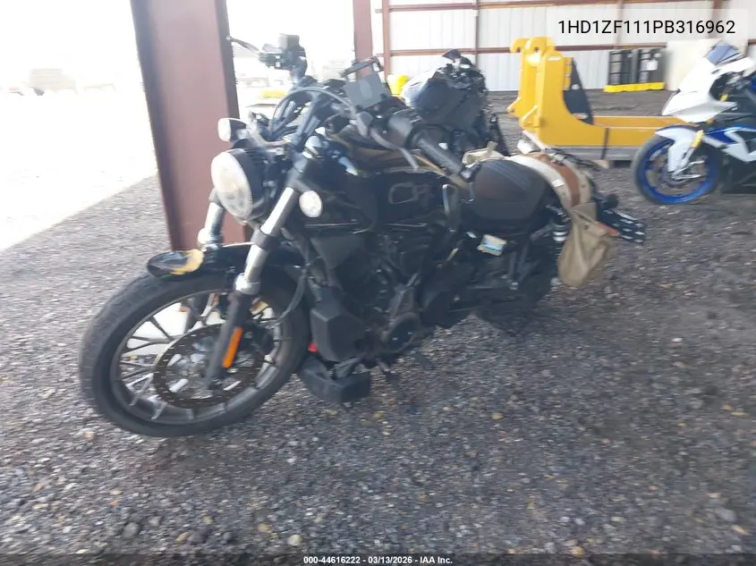 2023 Harley-Davidson Rh975 S VIN: 1HD1ZF111PB316962 Lot: 44616222
