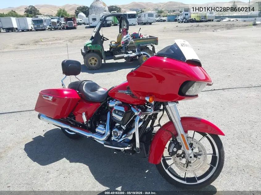 2023 Harley-Davidson Fltrx VIN: 1HD1KHC28PB660214 Lot: 45163380