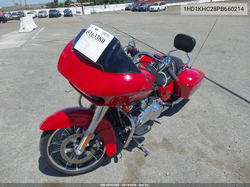 2023 Harley-Davidson Fltrx VIN: 1HD1KHC28PB660214 Lot: 45163380