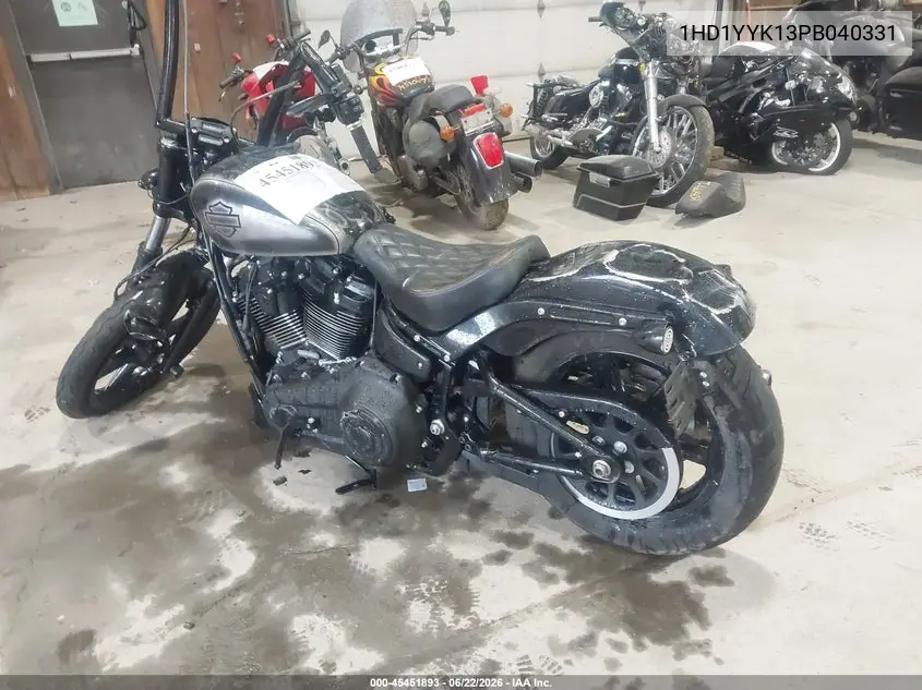 2023 Harley-Davidson Fxbbs VIN: 1HD1YYK13PB040331 Lot: 45451893