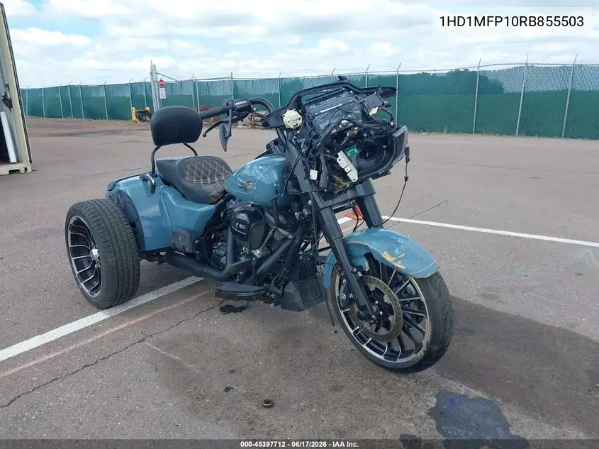 2024 Harley-Davidson Fltrt VIN: 1HD1MFP10RB855503 Lot: 45397712