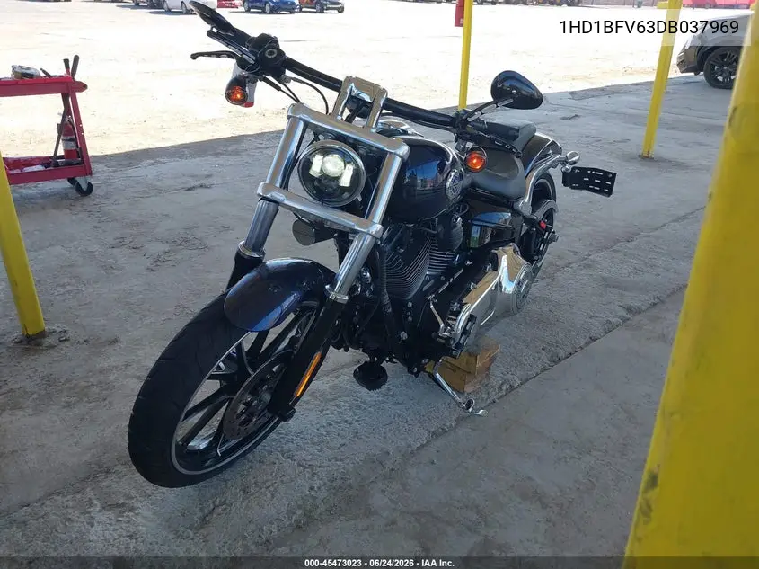 2013 Harley-Davidson Fxsb Breakout VIN: 1HD1BFV63DB037969 Lot: 45473023