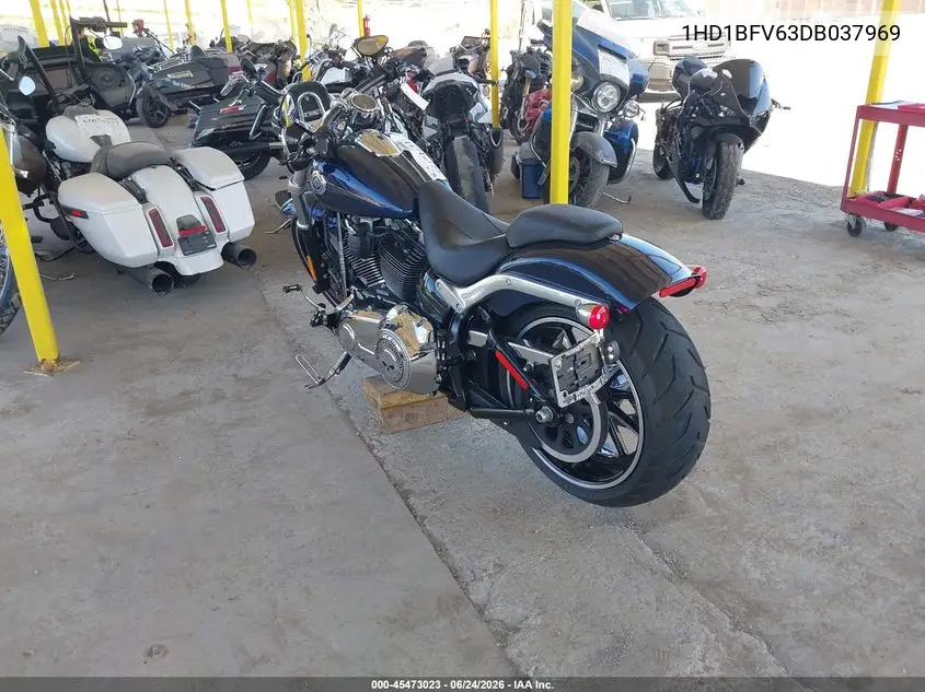 2013 Harley-Davidson Fxsb Breakout VIN: 1HD1BFV63DB037969 Lot: 45473023