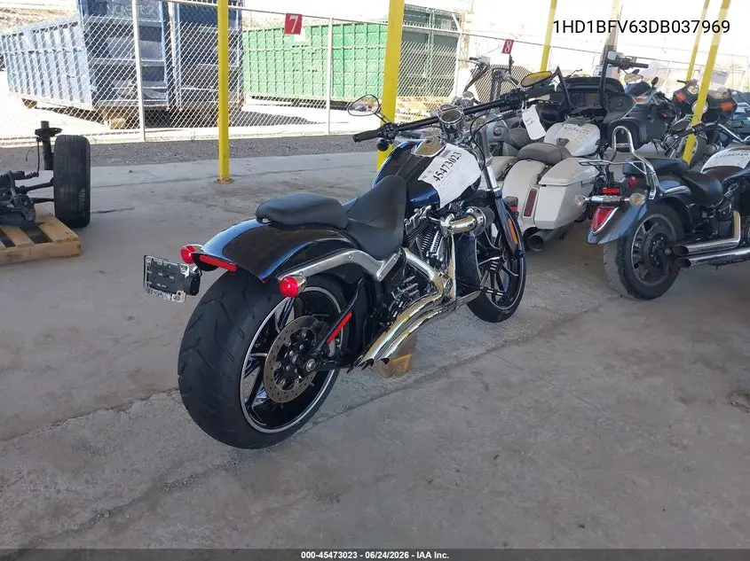 2013 Harley-Davidson Fxsb Breakout VIN: 1HD1BFV63DB037969 Lot: 45473023