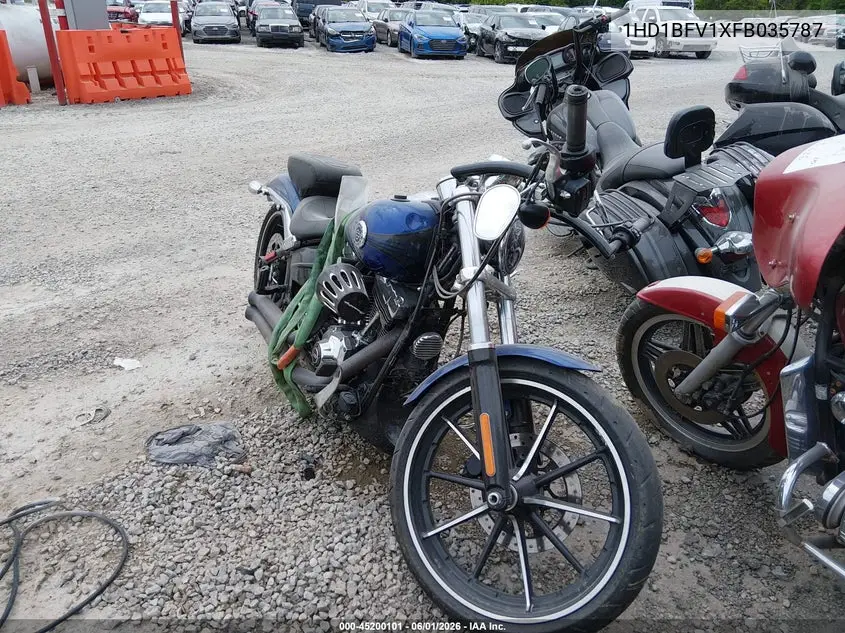 2015 Harley-Davidson Fxsb Breakout VIN: 1HD1BFV1XFB035787 Lot: 45200101
