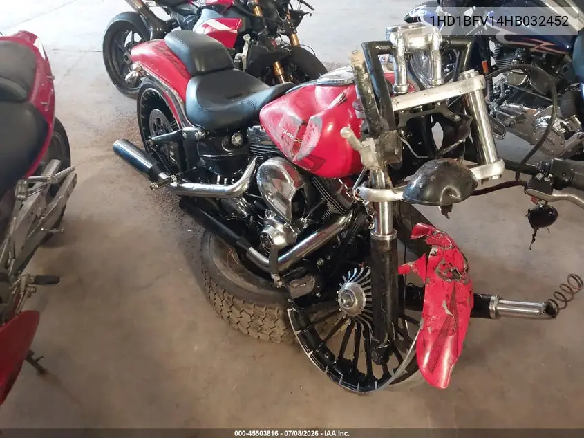 2017 Harley-Davidson Fxsb Breakout VIN: 1HD1BFV14HB032452 Lot: 45503816