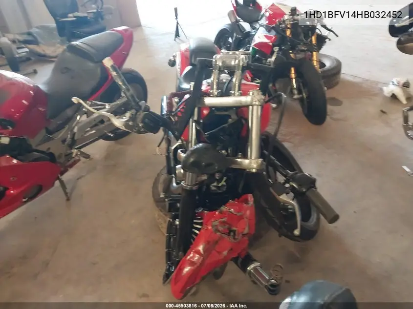 2017 Harley-Davidson Fxsb Breakout VIN: 1HD1BFV14HB032452 Lot: 45503816