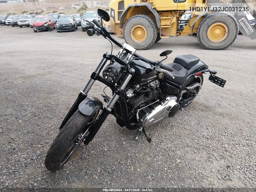 2018 Harley-Davidson Fxbr Breakout VIN: 1HD1YEJ32JC031235 Lot: 44924554
