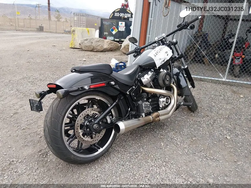 2018 Harley-Davidson Fxbr Breakout VIN: 1HD1YEJ32JC031235 Lot: 44924554