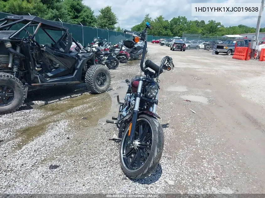2018 Harley-Davidson Fxbrs Breakout 114 VIN: 1HD1YHK1XJC019638 Lot: 45552222