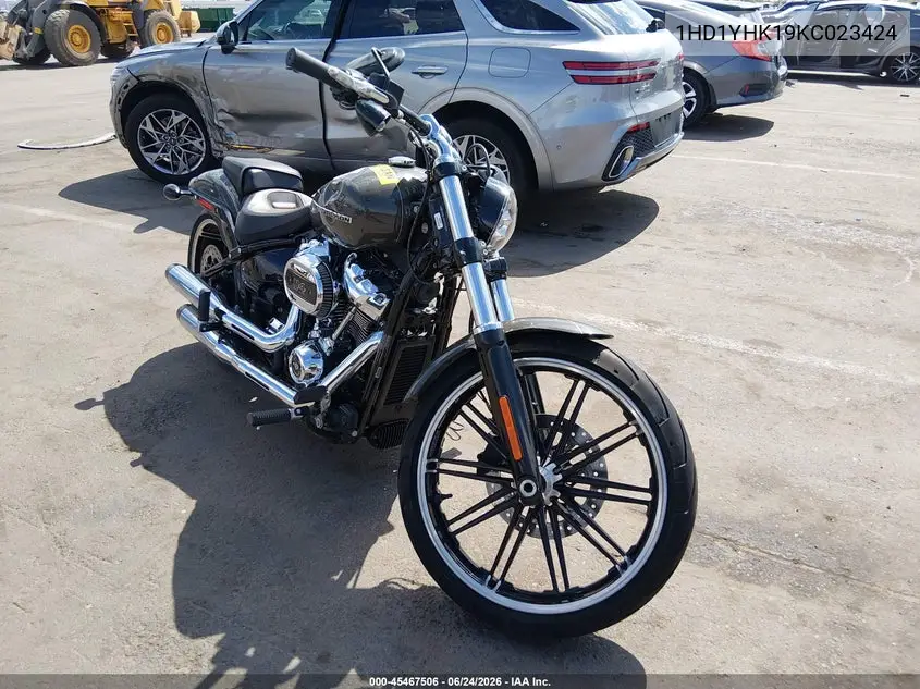 2019 Harley-Davidson Fxbrs VIN: 1HD1YHK19KC023424 Lot: 45467506
