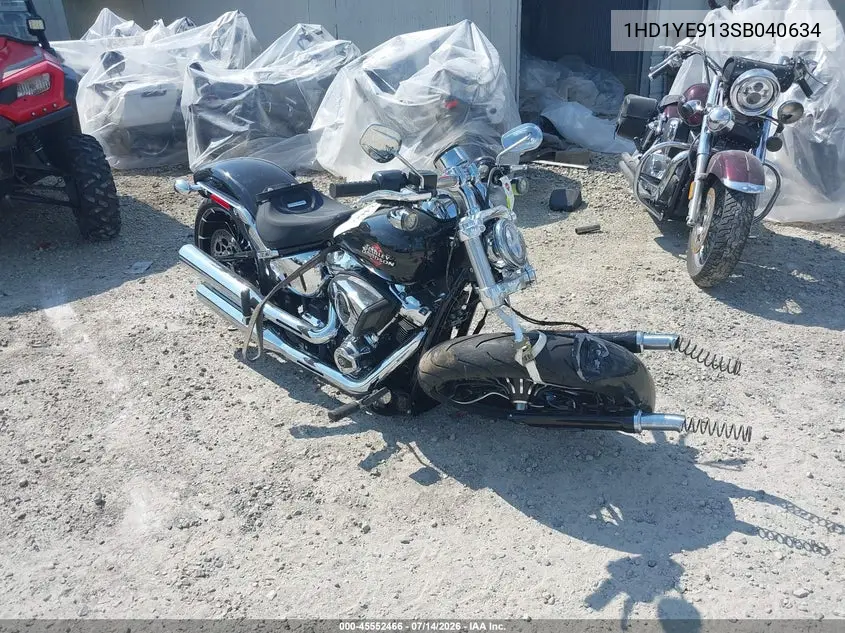 2025 Harley-Davidson Fxbr VIN: 1HD1YE913SB040634 Lot: 45552466
