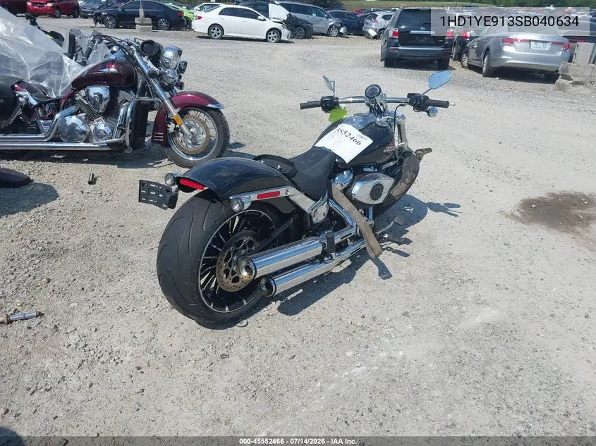 2025 Harley-Davidson Fxbr VIN: 1HD1YE913SB040634 Lot: 45552466