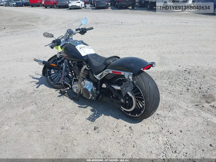 2025 Harley-Davidson Fxbr VIN: 1HD1YE913SB040634 Lot: 45552466