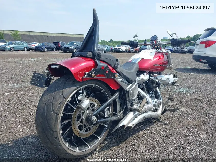 2025 Harley-Davidson Fxbr VIN: 1HD1YE910SB024097 Lot: 45553670