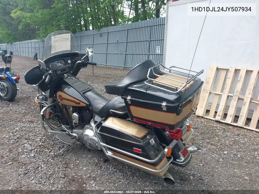 1988 Harley-Davidson Flht Classic VIN: 1HD1DJL24JY507934 Lot: 45222683