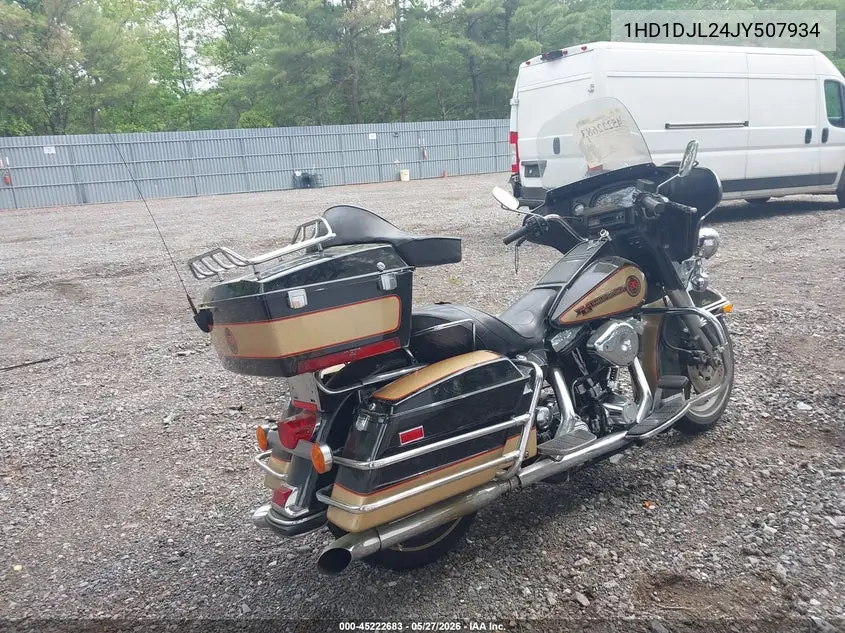 1988 Harley-Davidson Flht Classic VIN: 1HD1DJL24JY507934 Lot: 45222683