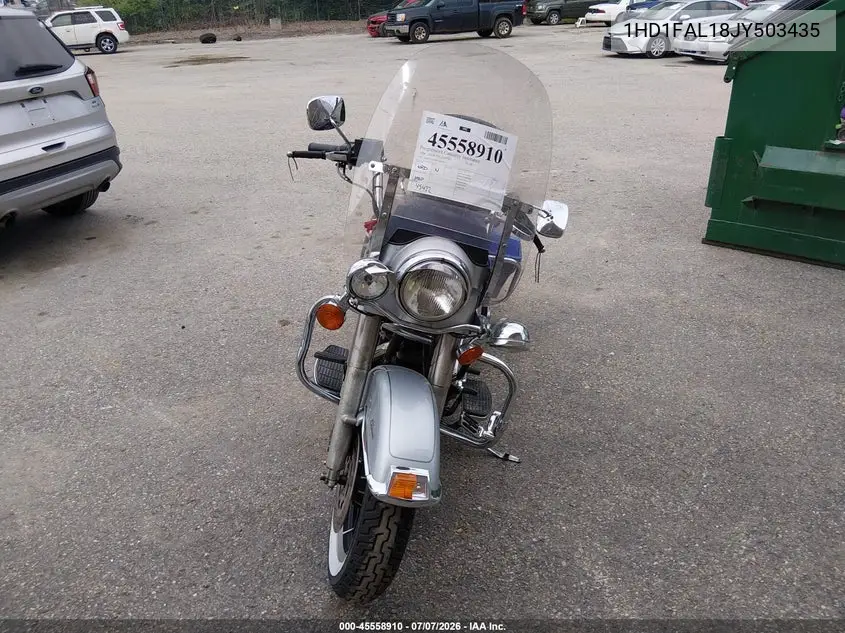 1988 Harley-Davidson Flhs VIN: 1HD1FAL18JY503435 Lot: 45558910