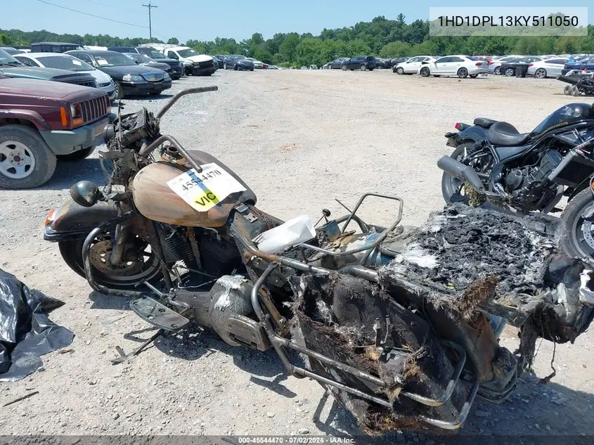1989 Harley-Davidson Flhtc Ultra VIN: 1HD1DPL13KY511050 Lot: 45544470