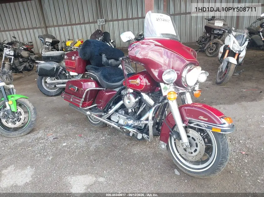 1993 Harley-Davidson Flht Classic VIN: 1HD1DJL10PY508711 Lot: 45340617