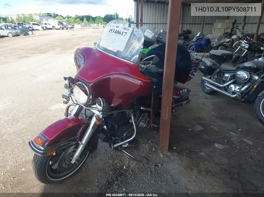 1993 Harley-Davidson Flht Classic VIN: 1HD1DJL10PY508711 Lot: 45340617