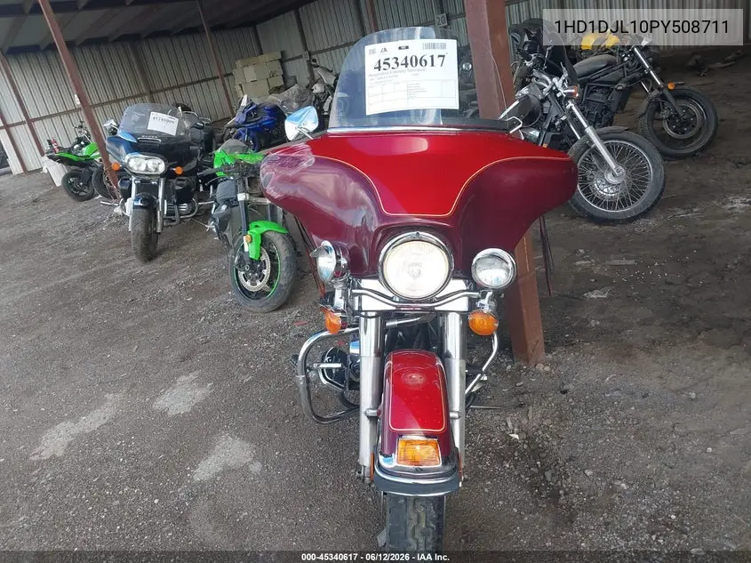 1993 Harley-Davidson Flht Classic VIN: 1HD1DJL10PY508711 Lot: 45340617