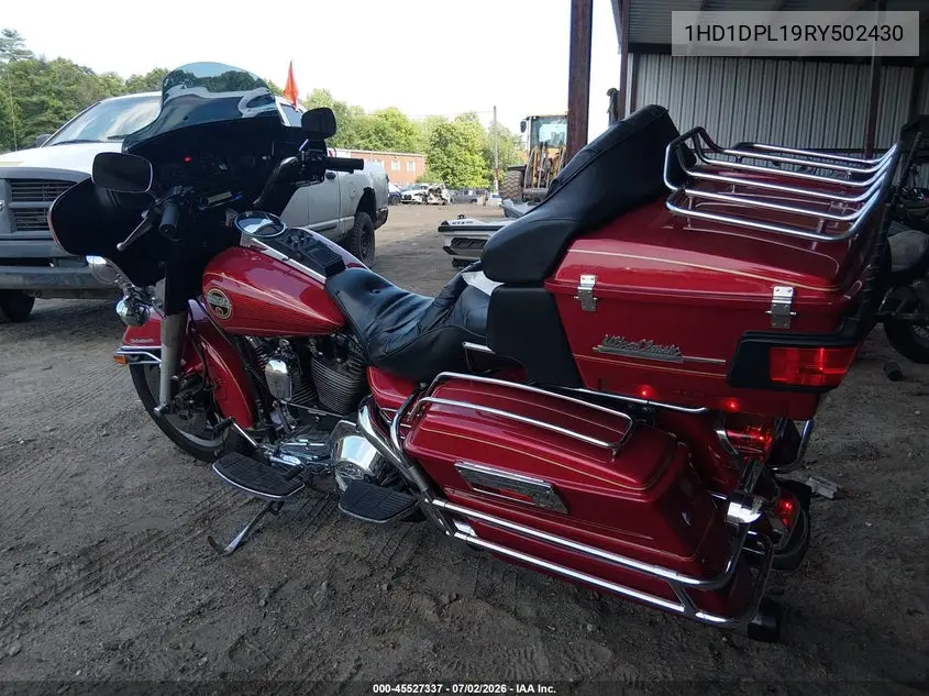 1994 Harley-Davidson Flhtc Ultra VIN: 1HD1DPL19RY502430 Lot: 45527337