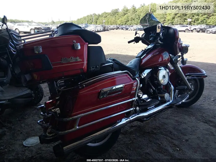 1994 Harley-Davidson Flhtc Ultra VIN: 1HD1DPL19RY502430 Lot: 45527337