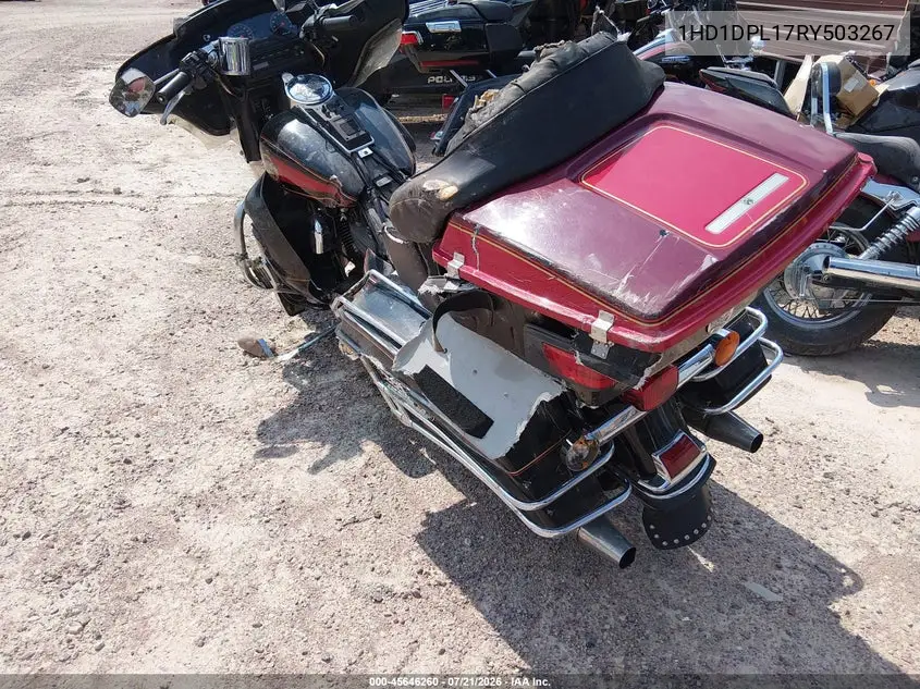 1994 Harley-Davidson Flhtc Ultra VIN: 1HD1DPL17RY503267 Lot: 45646260