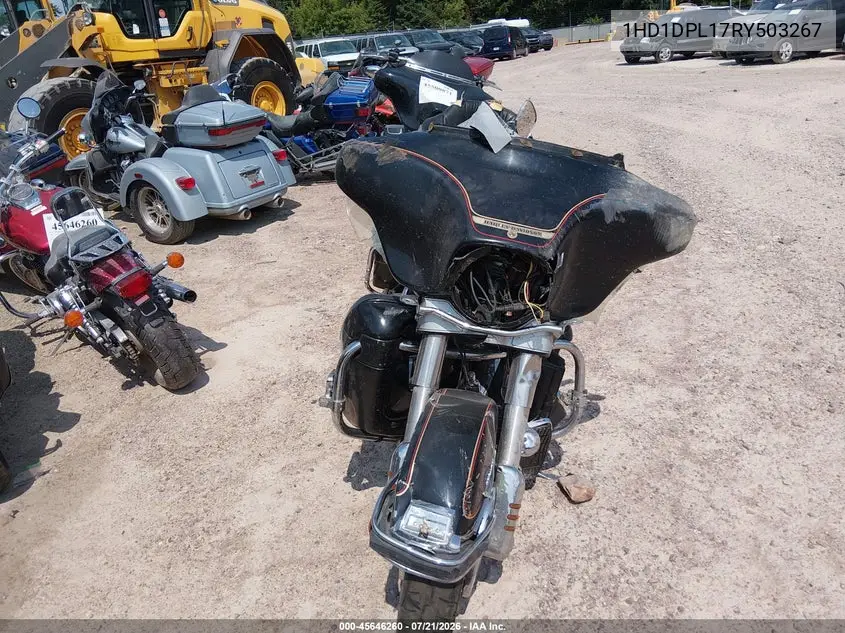 1994 Harley-Davidson Flhtc Ultra VIN: 1HD1DPL17RY503267 Lot: 45646260