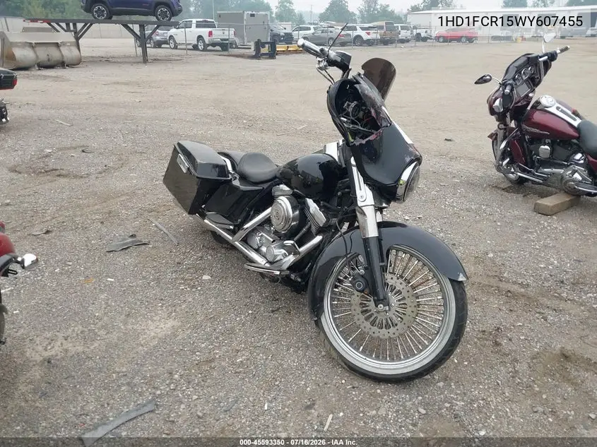 1998 Harley-Davidson Flhtcui VIN: 1HD1FCR15WY607455 Lot: 45593350