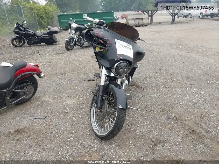 1998 Harley-Davidson Flhtcui VIN: 1HD1FCR15WY607455 Lot: 45593350