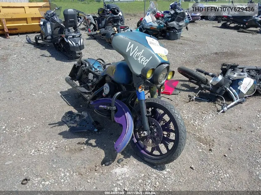 2000 Harley-Davidson Flhtci VIN: 1HD1FFW10YY629436 Lot: 45081345