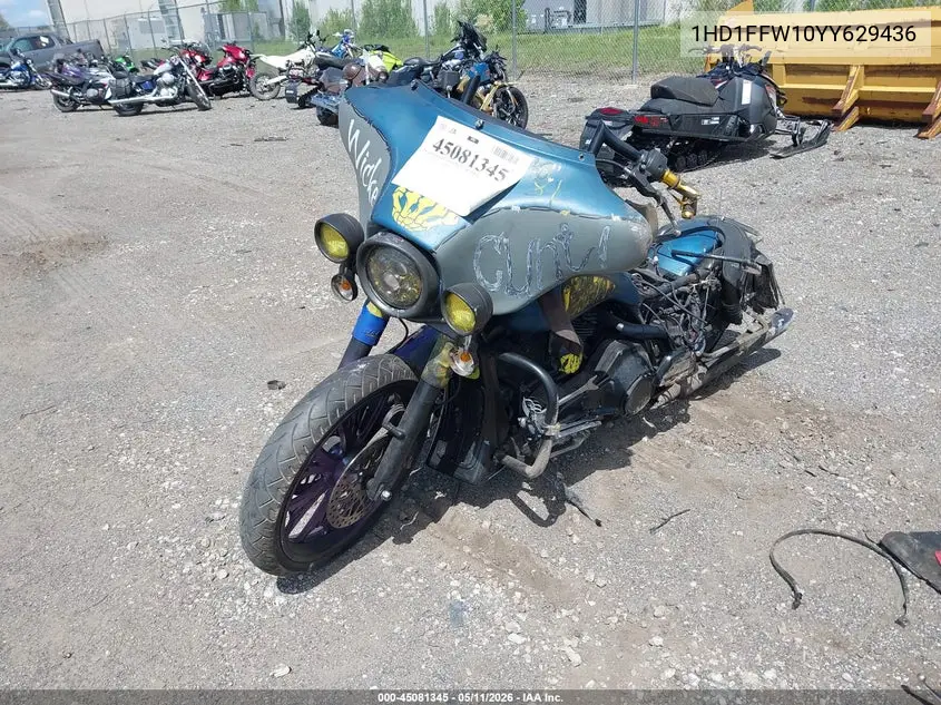 2000 Harley-Davidson Flhtci VIN: 1HD1FFW10YY629436 Lot: 45081345