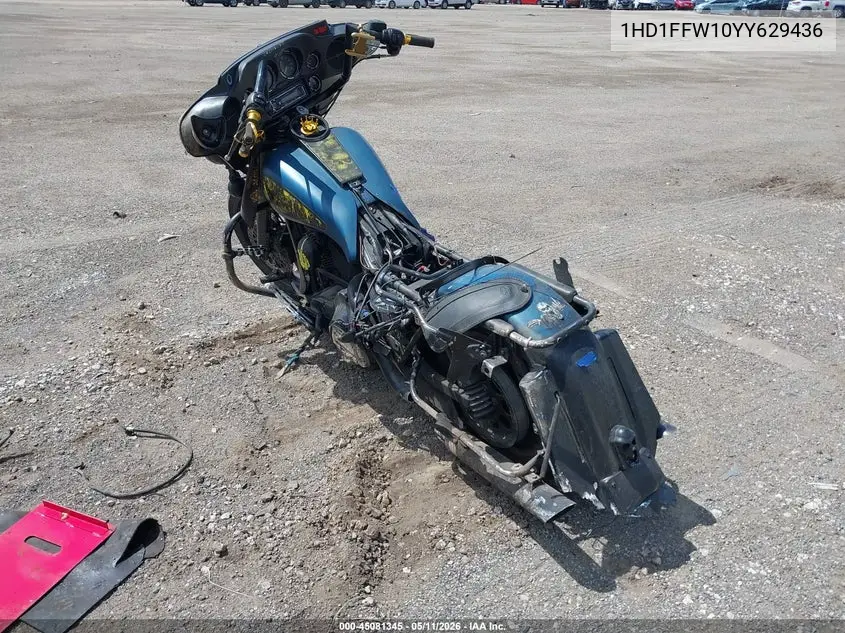 2000 Harley-Davidson Flhtci VIN: 1HD1FFW10YY629436 Lot: 45081345