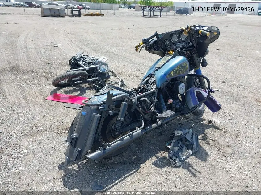 2000 Harley-Davidson Flhtci VIN: 1HD1FFW10YY629436 Lot: 45081345