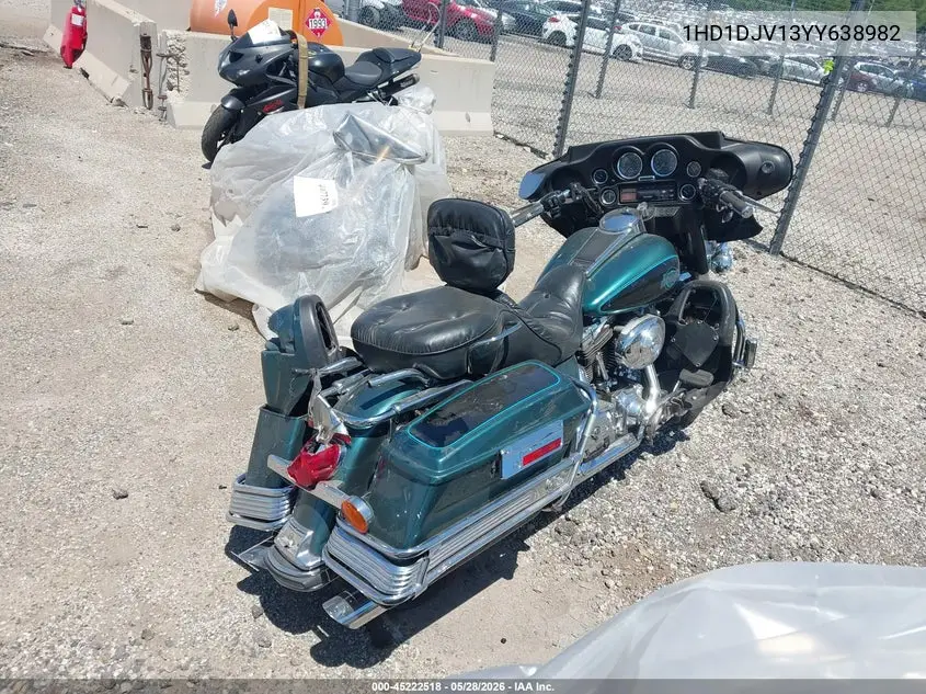 2000 Harley-Davidson Flht Classic VIN: 1HD1DJV13YY638982 Lot: 45222518