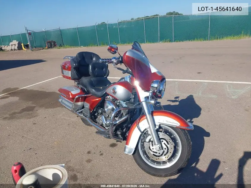 2000 Harley-Davidson Flhtcui VIN: LOT-1-45641640 Lot: 45641640