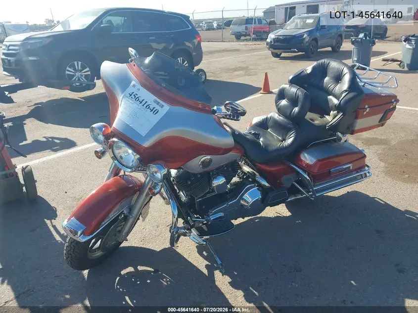 2000 Harley-Davidson Flhtcui VIN: LOT-1-45641640 Lot: 45641640